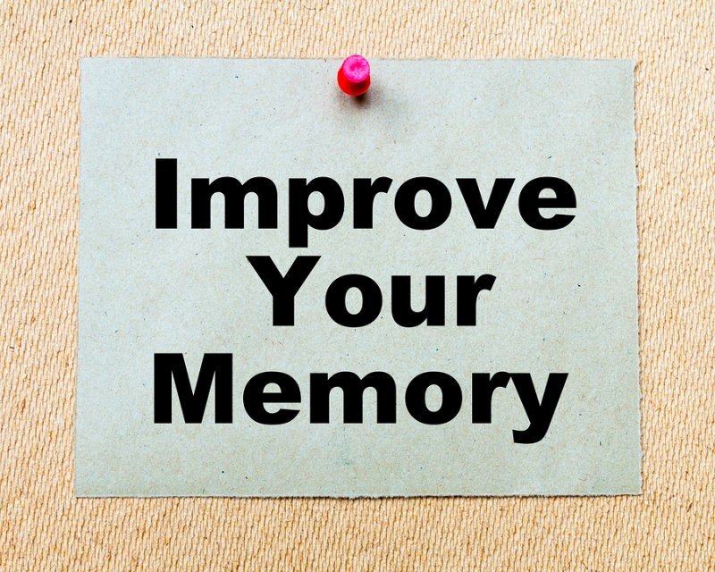 Improve Your Memory Written On Paper Note